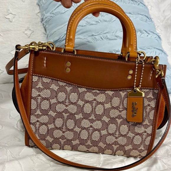 Coach Handbags - Coach Rogue bag 25 textile Jaquard